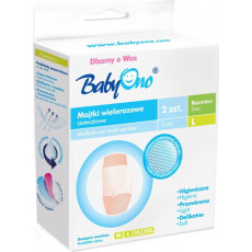 Chiloți postnatali BabyOno 503L White (L)