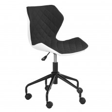 Кресло офисное Halmar Matrix, Black/White