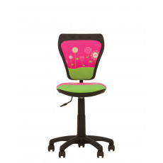 Fotoliu birou Nowy Styl Ministyle Flowers, Black Fotoliu birou Nowy Styl Ministyle Flowers, Black