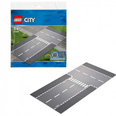 Lego City 60236 Constructor Lego Intersecții: Dreaptă și în Т Lego City 60236 Constructor Lego Intersecții: Dreaptă și în Т