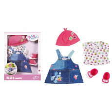 Zapf Creation 824498- Set de hainuțe "Colecția Denim" pentru păpușa Baby Born Zapf Creation 824498- Set de hainuțe "Colecția Denim" pentru păpușa Baby Born