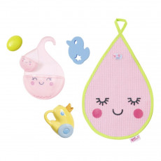 Zapf Creation 824641- Set Accesorii de baie pentru păpușa Baby Born Zapf Creation 824641- Set Accesorii de baie pentru păpușa Baby Born