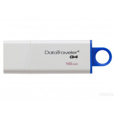 16 GB USB 3.0 Stick USB Kingston DataTraveler G4, White/Blue (DTIG4/16GB) 16 GB USB 3.0 Stick USB Kingston DataTraveler G4, White/Blue (DTIG4/16GB)