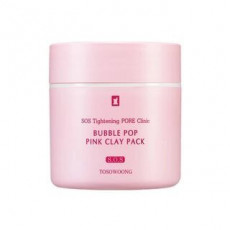 Tosowoong SOS Tightening Pore Clinic Bubble Pop Pink Clay Pack - Пузырьковая Маска Розовая глина Tosowoong SOS Tightening Pore Clinic Bubble Pop Pink Clay Pack - Пузырьковая Маска Розовая глина