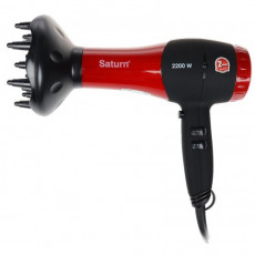 Uscator de par Saturn STHC7339, Black/Red Uscator de par Saturn STHC7339, Black/Red