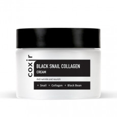 Coxir Black Snail Collagen Cream - Cremă pentru față anti-îmbătrânire Coxir Black Snail Collagen Cream - Cremă pentru față anti-îmbătrânire