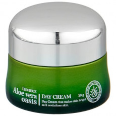 Deoproce Aloe Vera Oasis Day Cream - Cremă de zi pentru față cu extract de aloe Deoproce Aloe Vera Oasis Day Cream - Cremă de zi pentru față cu extract de aloe