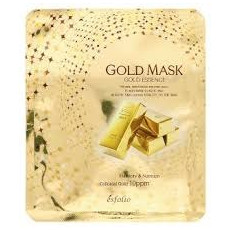 Esfolio Gold Essence Mask Sheet - Mască de pânză cu aur Esfolio Gold Essence Mask Sheet - Mască de pânză cu aur