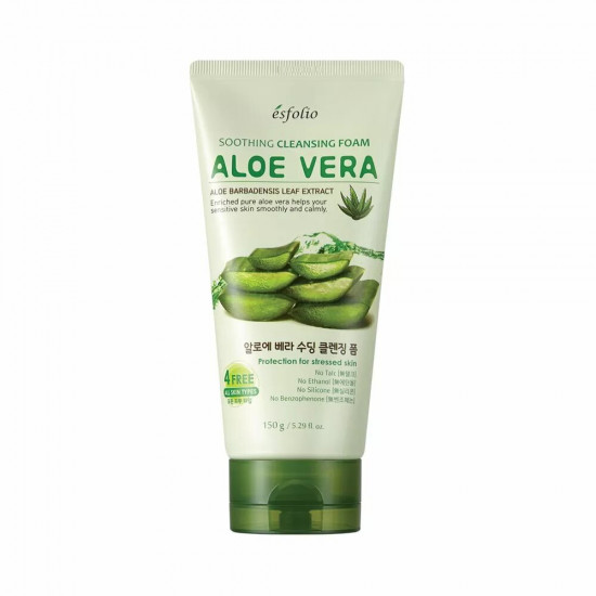 Какое действие оказывает тонер для лица esfolio эсфолио aloe vera алоэ вера успокаивающий