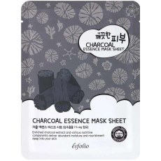 Esfolio Pure Skin Charcoal Essence Mask Sheet - Mască de pânză cu cărbune Esfolio Pure Skin Charcoal Essence Mask Sheet - Mască de pânză cu cărbune
