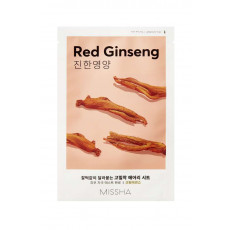 Missha Sheet Mask Red Ginseng - Mască din pânză pentru față cu extract de ginseng Missha Sheet Mask Red Ginseng - Mască din pânză pentru față cu extract de ginseng