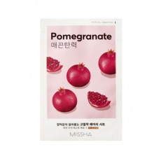 Missha Sheet Mask Pomegranate - Mască din pânză pentru față cu extract de rodie Missha Sheet Mask Pomegranate - Mască din pânză pentru față cu extract de rodie