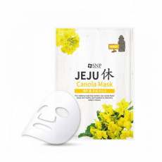 SNP Jeju Rest Canola Mask - Mască din pânză pentru față cu extract de rapiță SNP Jeju Rest Canola Mask - Mască din pânză pentru față cu extract de rapiță