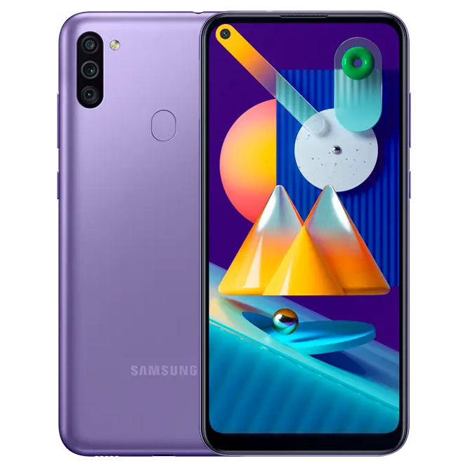 samsung m11 purple colour