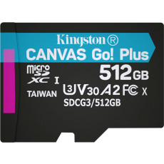 Сard de memorie microSDXC 512 GB Kingston Canvas Go! Plus (SDCG3/512GB)
