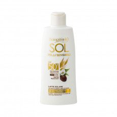 Lapte pentru copr pentru protecția solară Bottega Verde SOL sensitive skin cu ulei de jojoba și lapte de ovăz pentru pielea sensibilă, 200 ml Lapte pentru copr pentru protecția solară Bottega Verde SOL sensitive skin cu ulei de jojoba și lapte de ovăz pentru pielea sensibilă, 200 ml