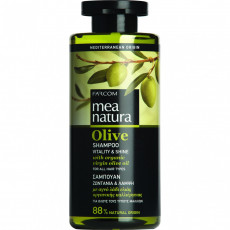 Sampon Farcom Mea Natura Olive pentru toate tipurile de păr cu extract de olive, 300 ml Sampon Farcom Mea Natura Olive pentru toate tipurile de păr cu extract de olive, 300 ml