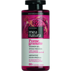 Gel de duș Farcom Mea Natura Pomegranate cu extract de Rodie, 300 ml Gel de duș Farcom Mea Natura Pomegranate cu extract de Rodie, 300 ml