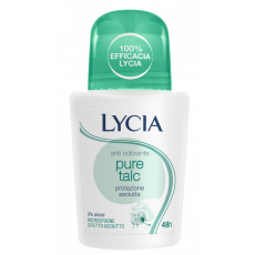 Deodorant roll-on Lycia Pure Talc cu Talc, 50 ml Deodorant roll-on Lycia Pure Talc cu Talc, 50 ml