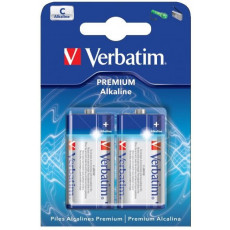 Батарейки прямоугольные Verbatim 2xC (49922)